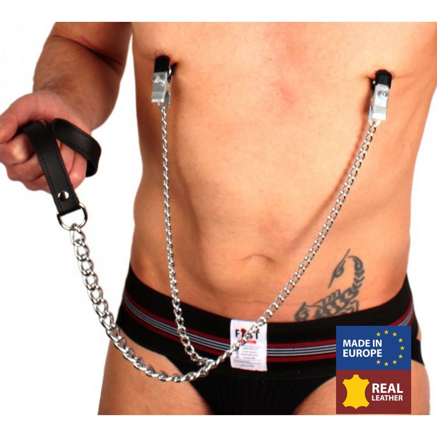 Nipple Clamps with Lead 40cm image 3