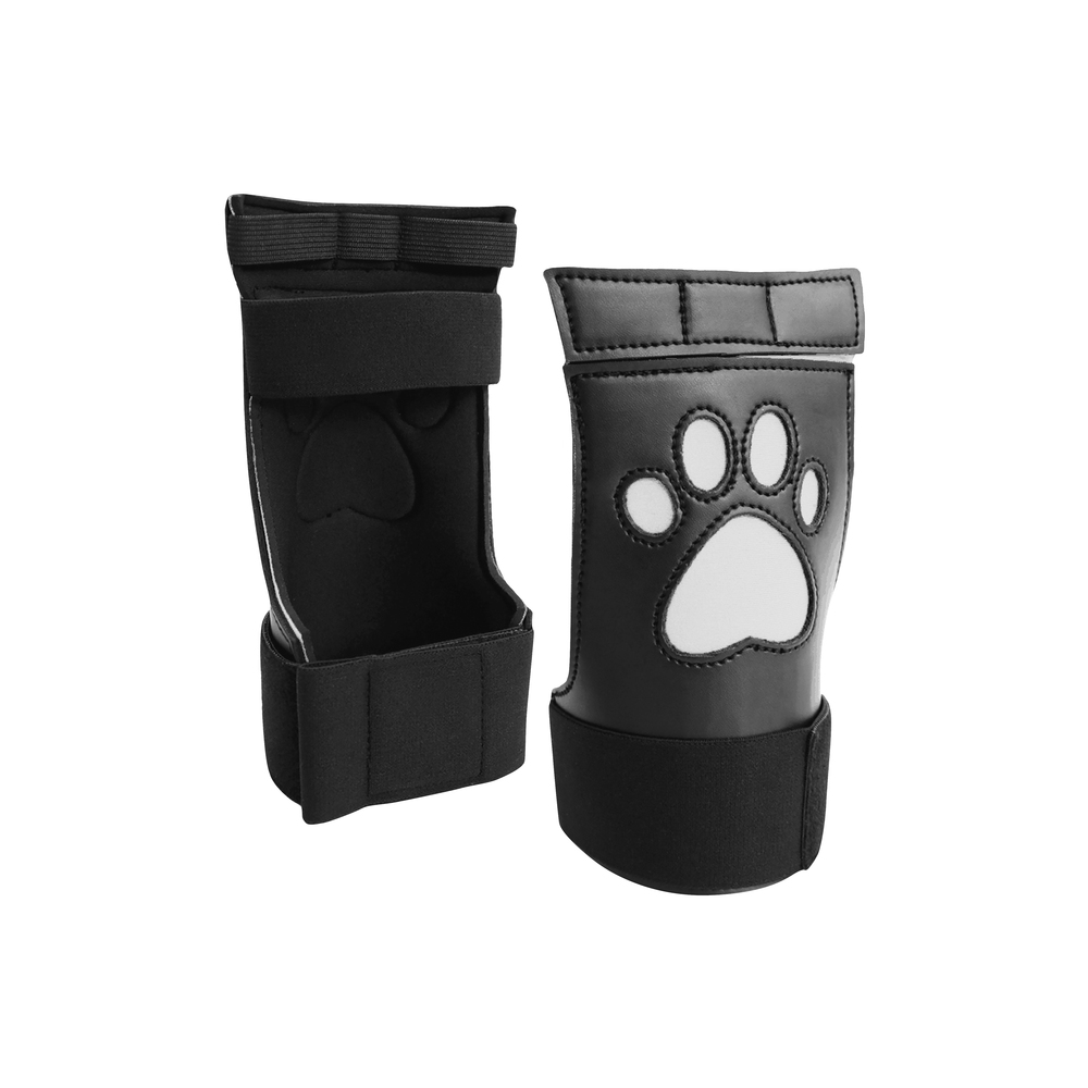 Neoprene Puppy Paw Gloves Puppy Play image 2