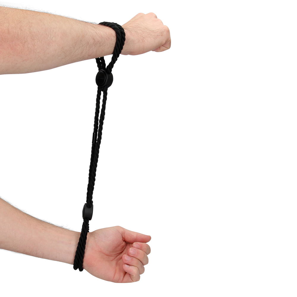 Ouch Adjustable Rope Hand Cuffs image 4