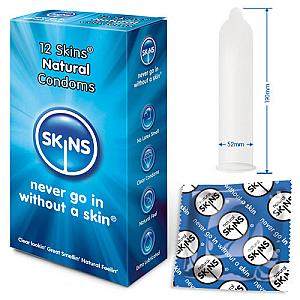 Skins Condoms Natural 12 Pack