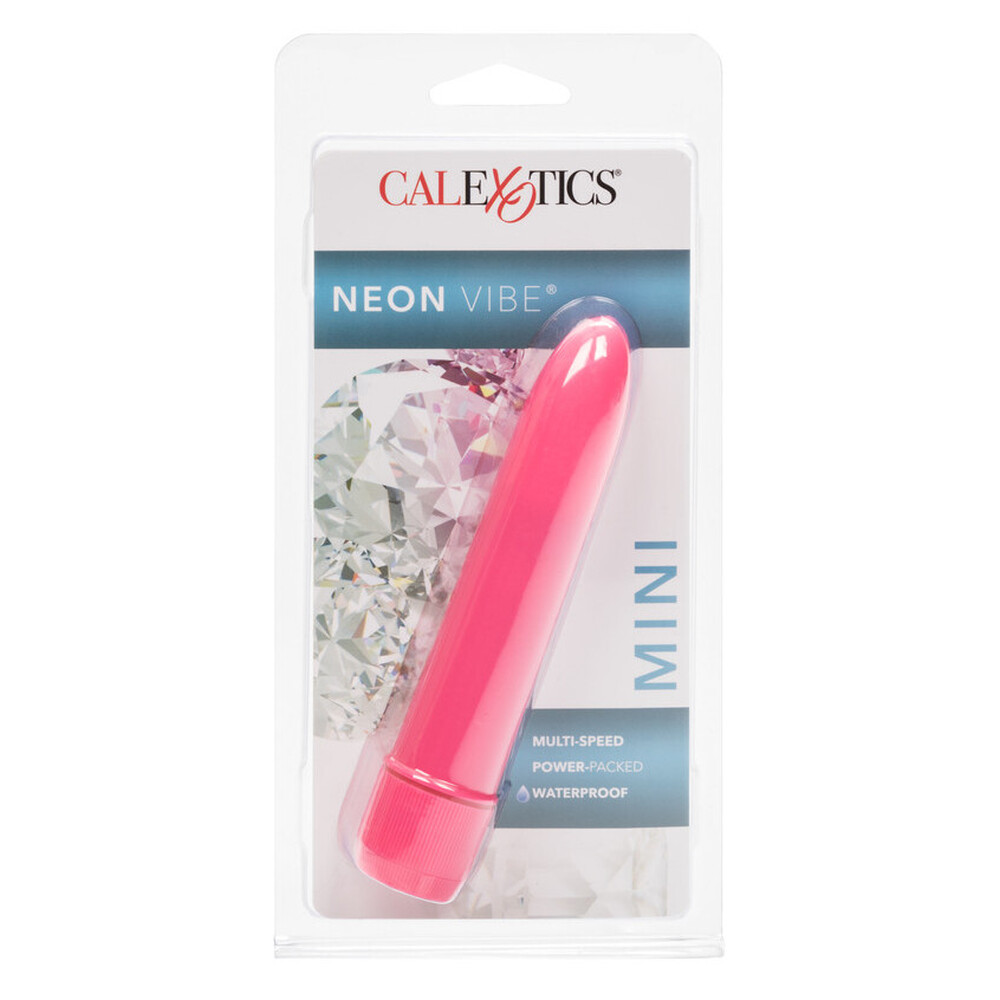 Neon Pink Multi Speed Mini Vibrator image 4