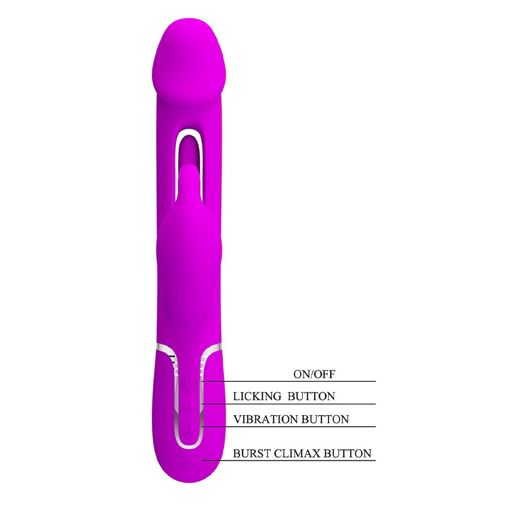 Pretty Love Kampas Rechargeable Rabbit Vibrator image 3