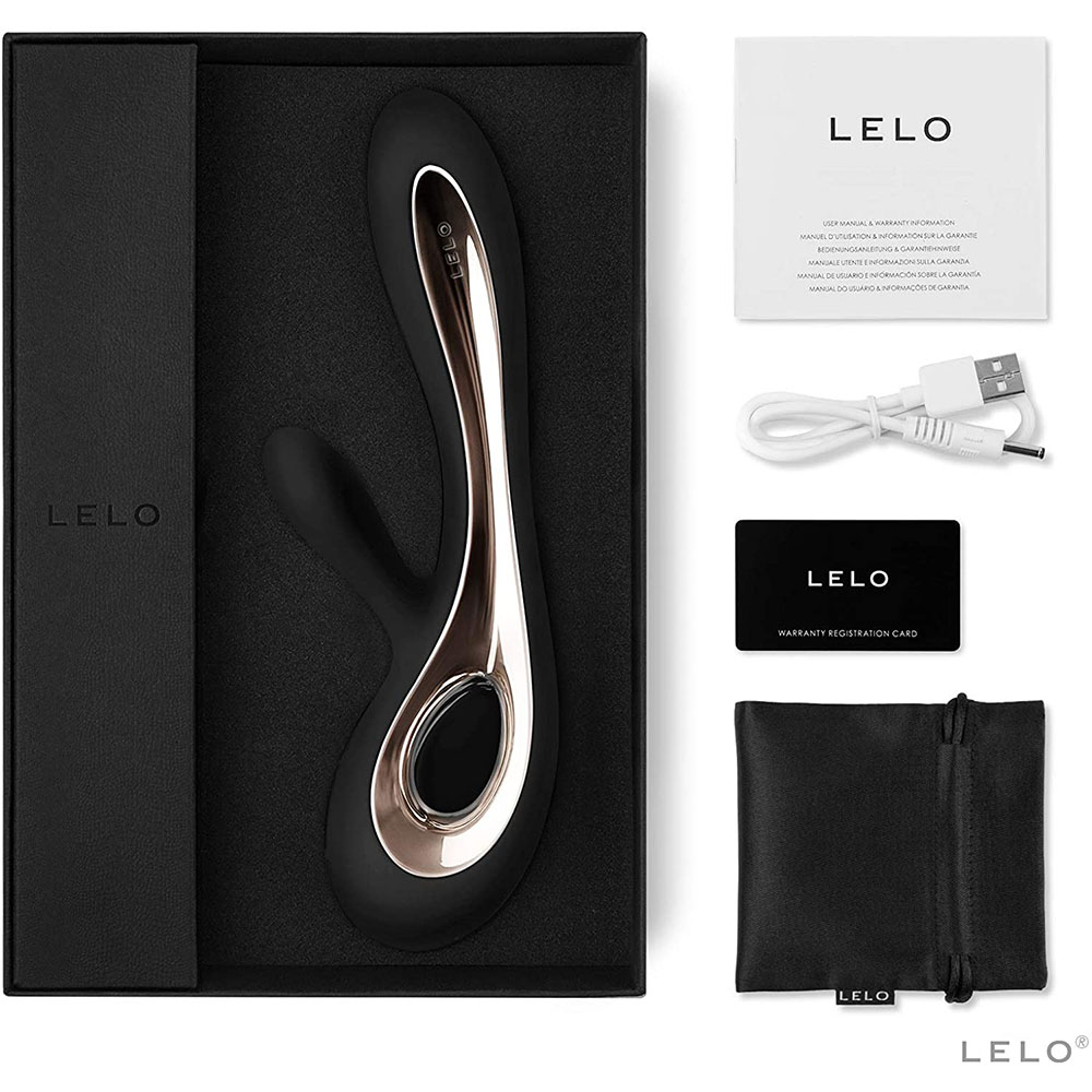 Lelo Soraya 2 Dual Rabbit Vibrator Black image 2