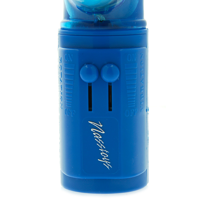 Deep Stroker Rabbit Vibrator Blue image 4