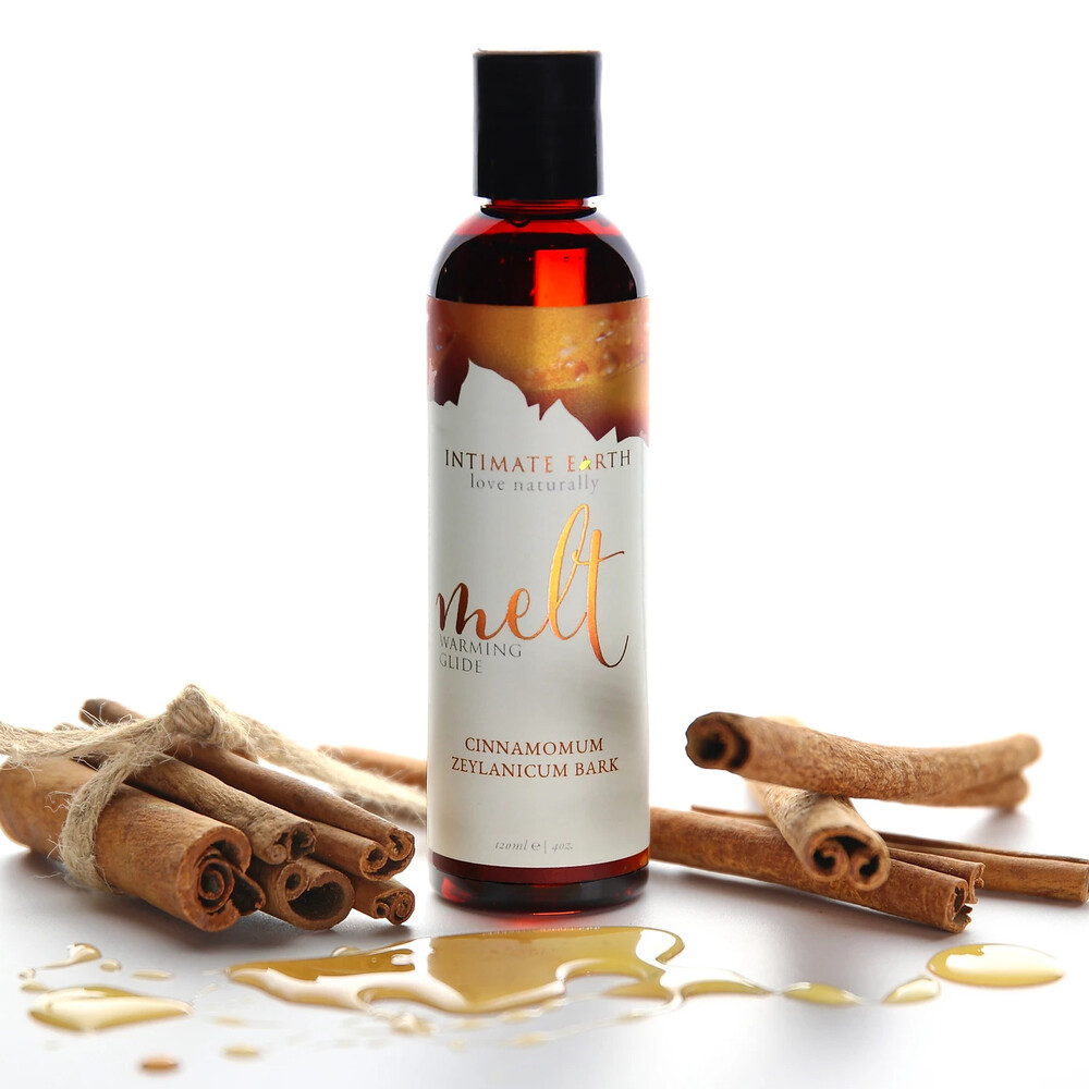 Intimate Earth Melt Warming Cinnamon Cassia Bark 120ml image 1