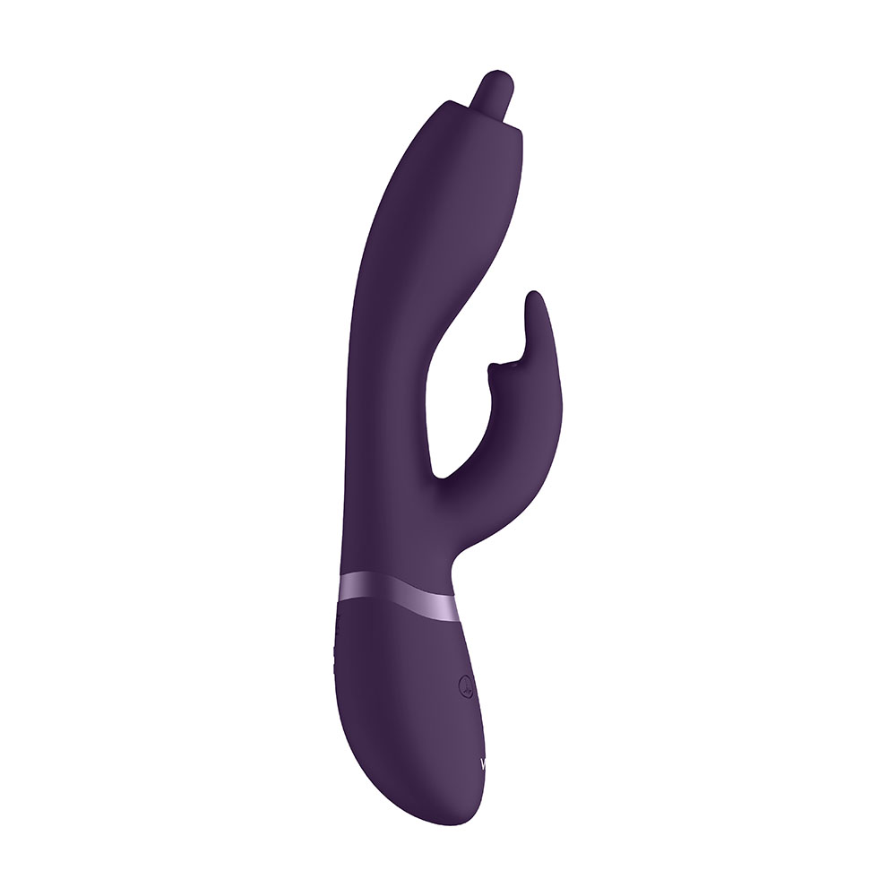 Vive Nilo Purple Pinpoint Rotating G Spot Rabbit image 1