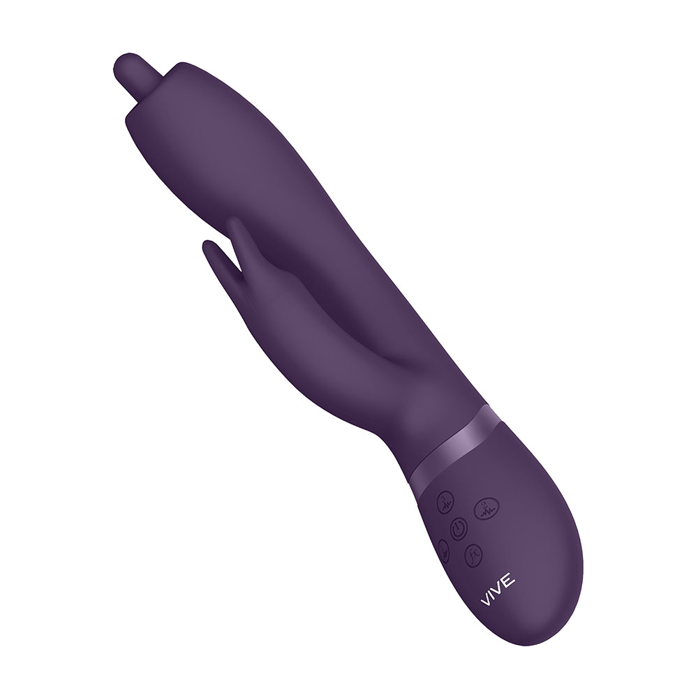 Vive Nilo Purple Pinpoint Rotating G Spot Rabbit image 4