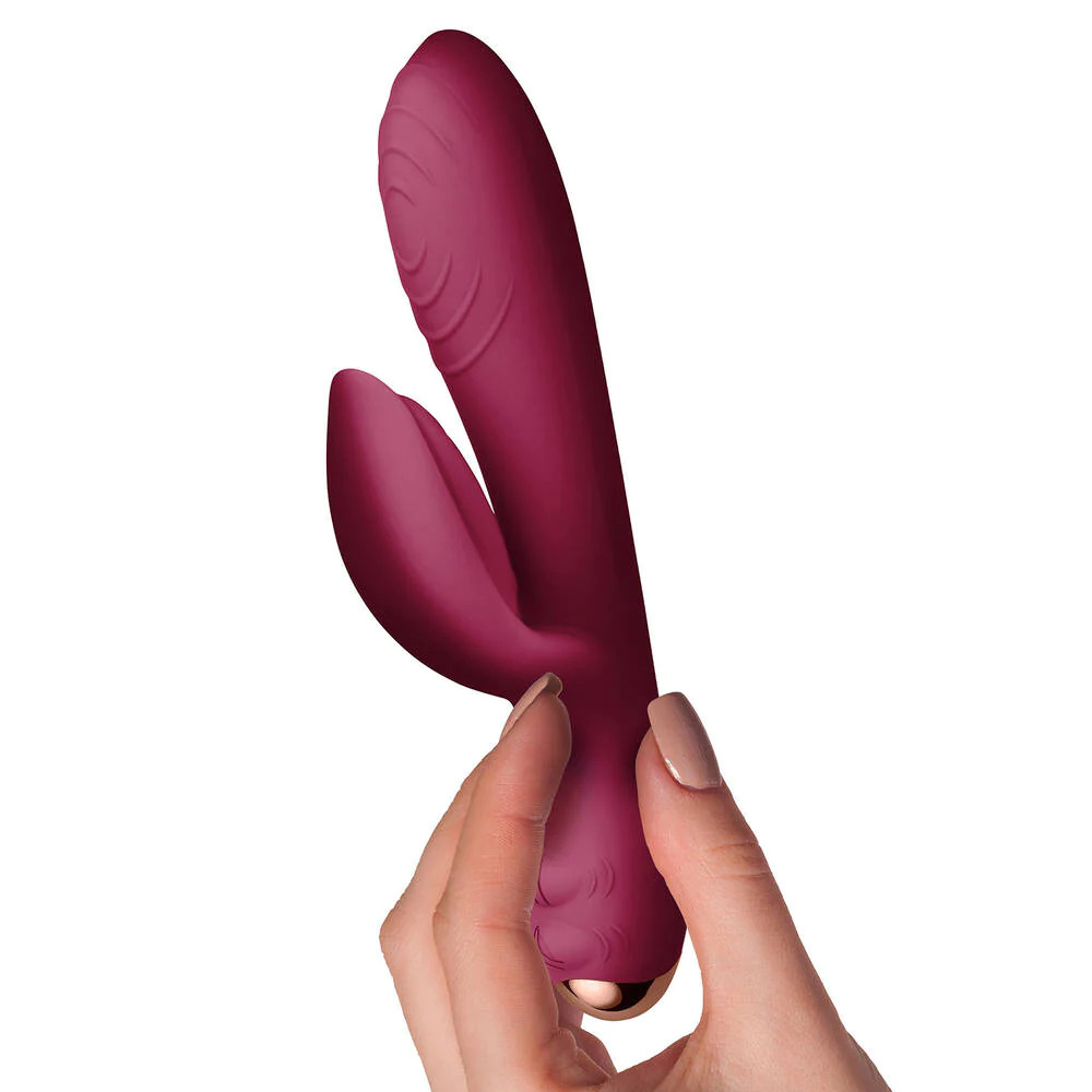 Rocks Off Everygirl Burgundy Rechargeable Rabbit Vibrator image 3