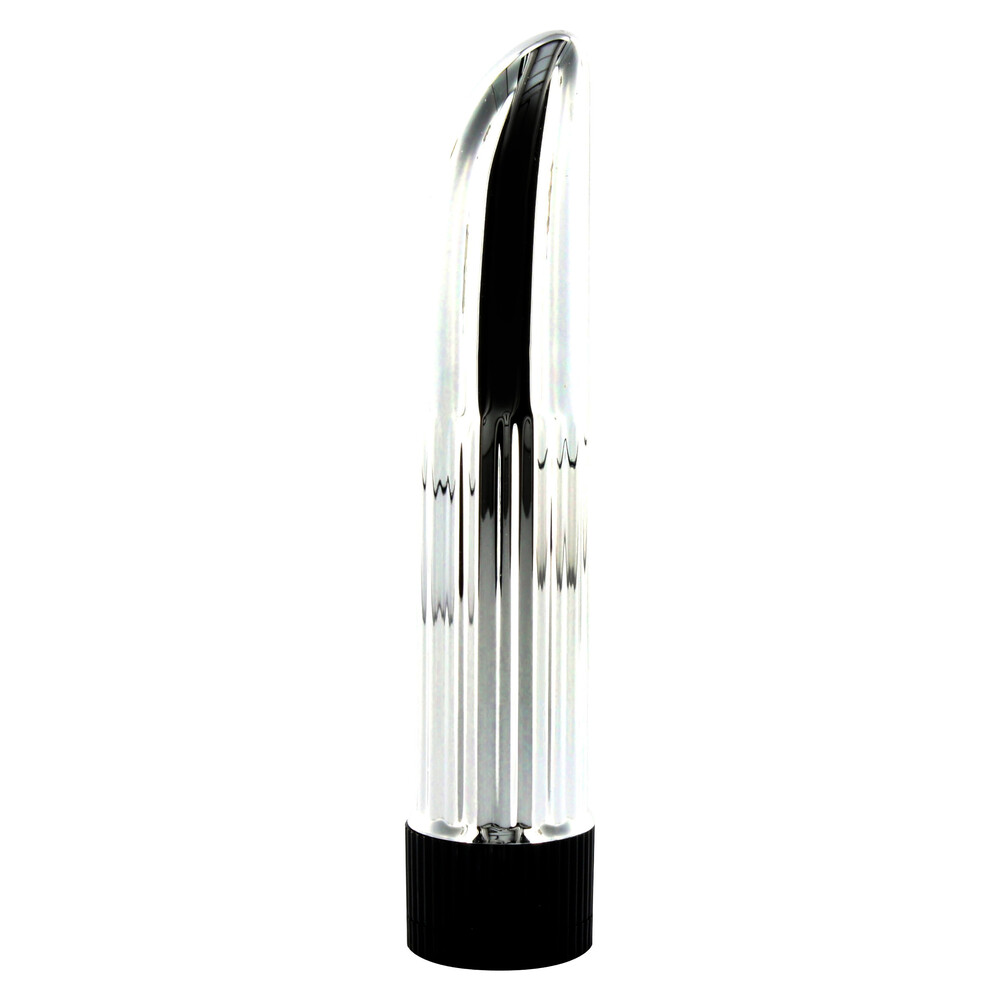 Lady Finger Mini Vibrator Silver image 1