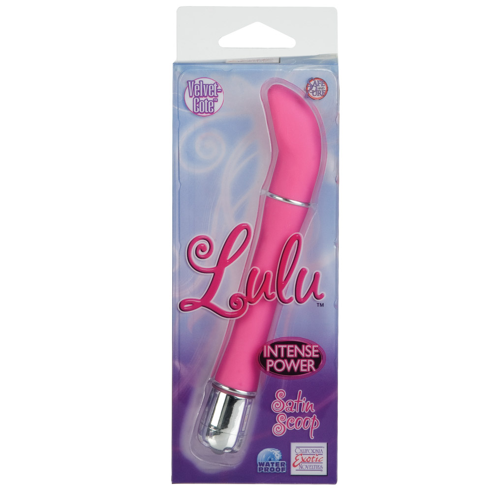 Lulu Satin Scoop Mini Vibrator image 4