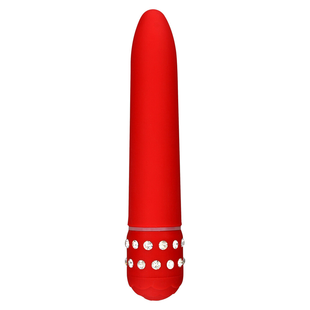 ToyJoy Diamond Red Superbe Mini Vibrator image 1