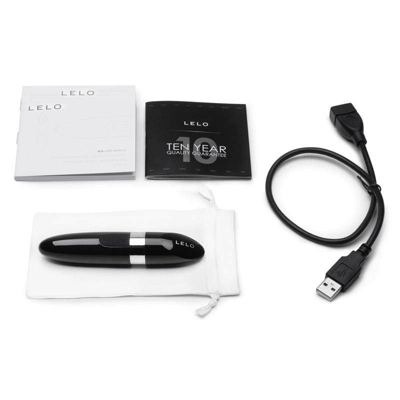 Lelo Mia 2 Lipstick Vibrator Black image 2