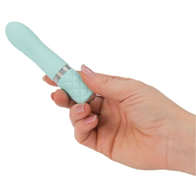 Pillow Talk Flirty Rechargeable Bullet Teal image 3