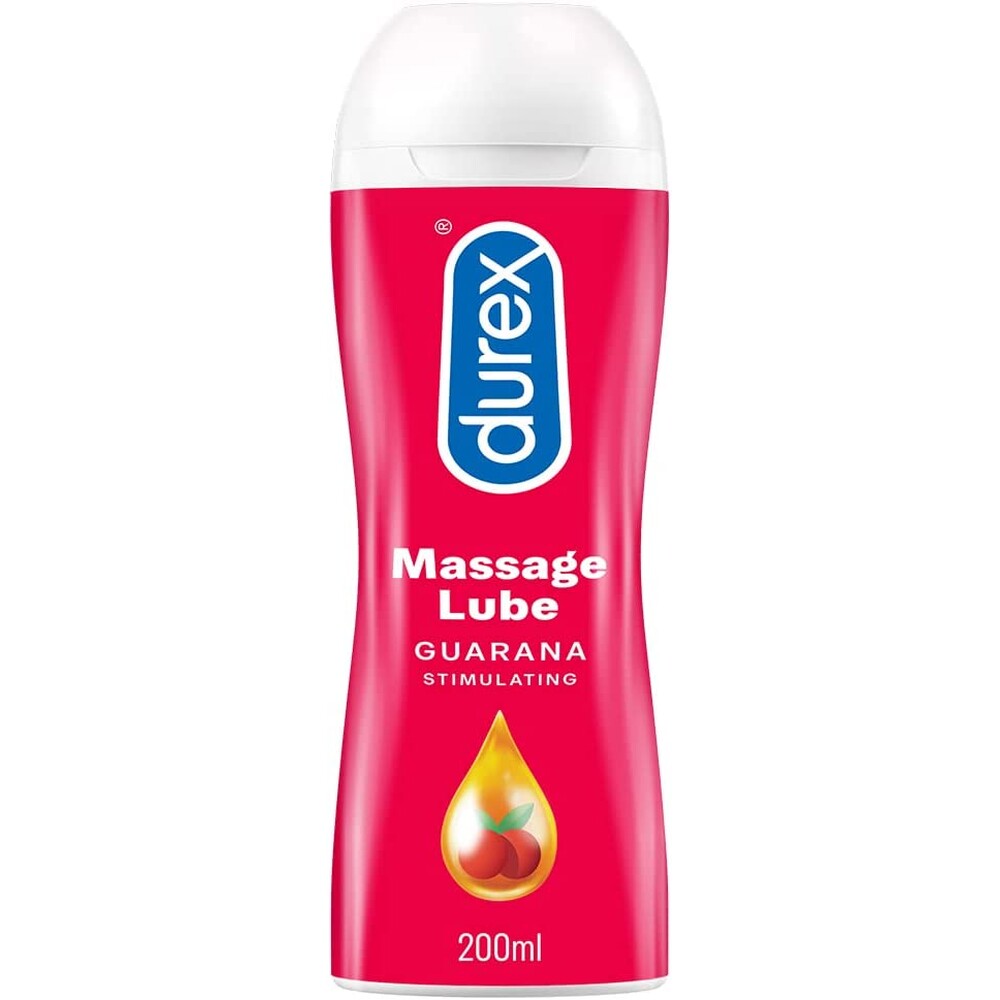 Durex Massage Lube Guarana Stimulating 200ml image 1