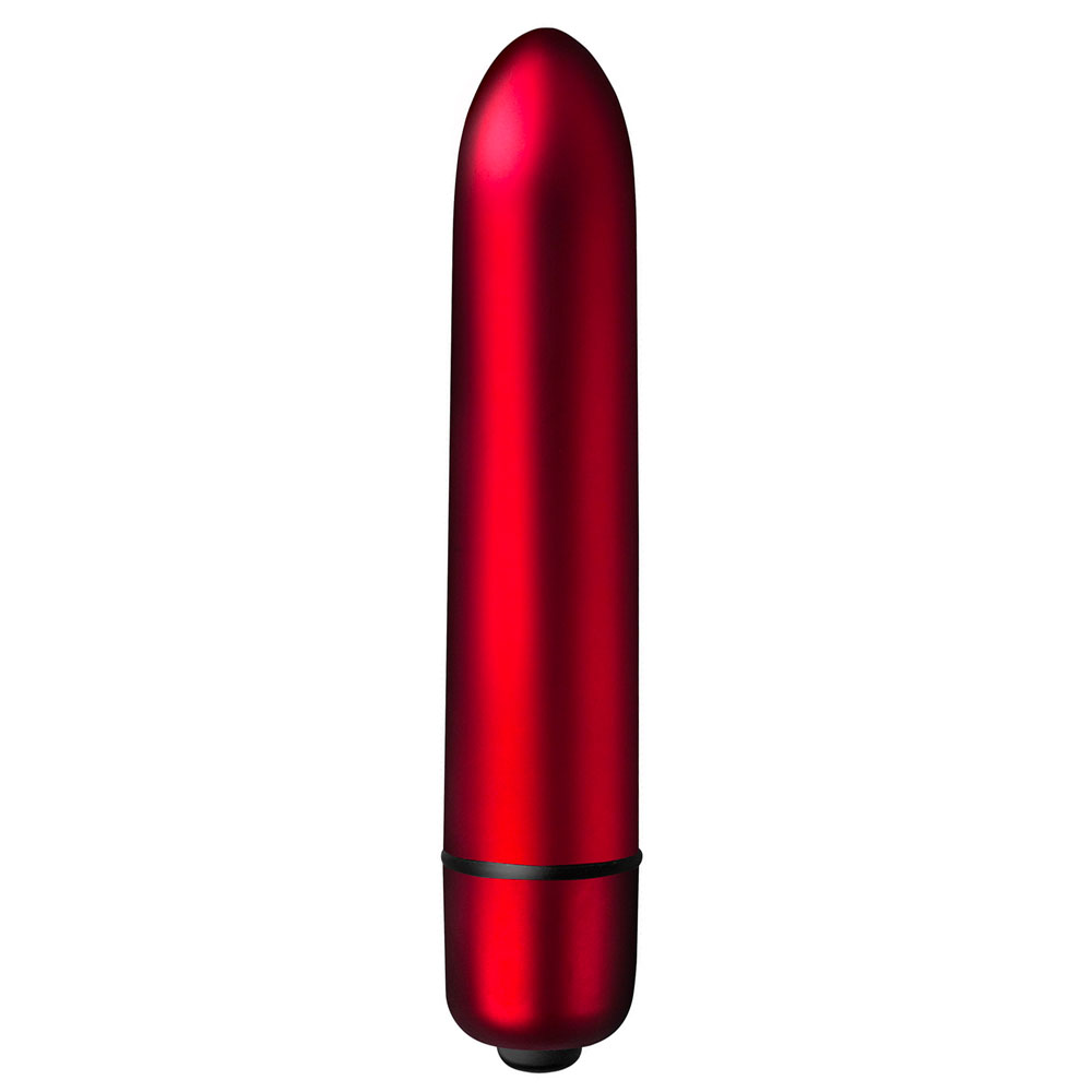 Rocks Off Truly Yours Scarlet Velvet 90mm Bullet image 1