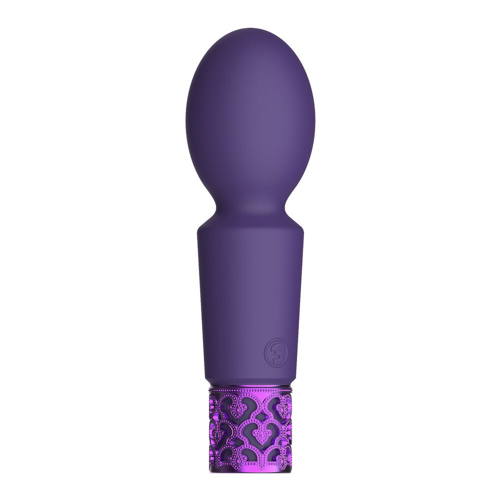 Royal Gems Brilliant Rechargeable Bullet Purple image 1