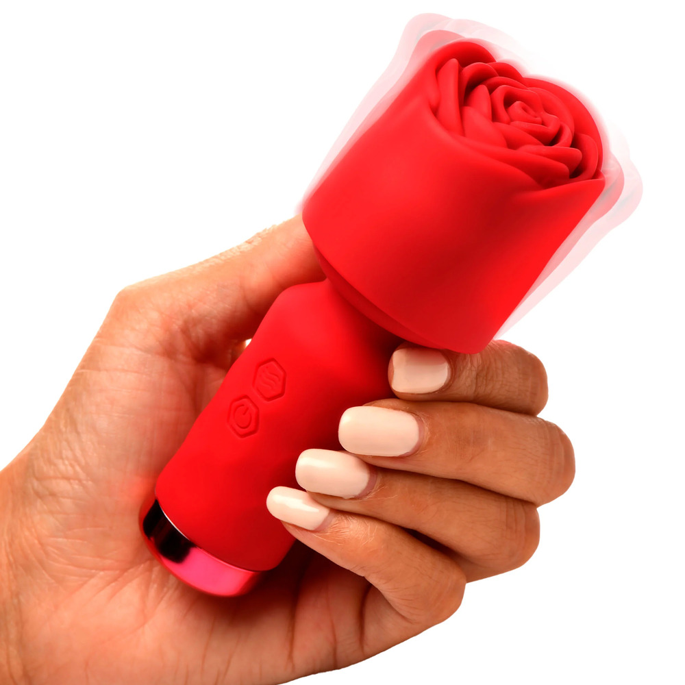 XR Bloomgasm Rose Petite Mini Wand image 2