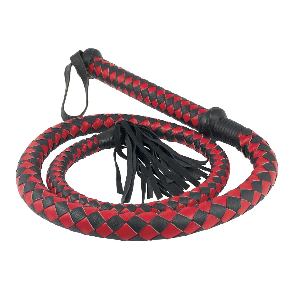 Long Arabian Whip Red And Black image 1