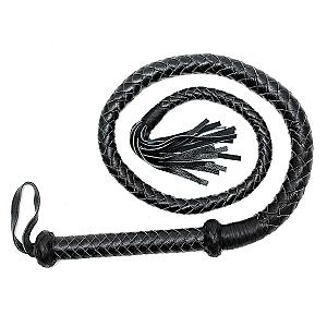 Long Arabian Whip Black