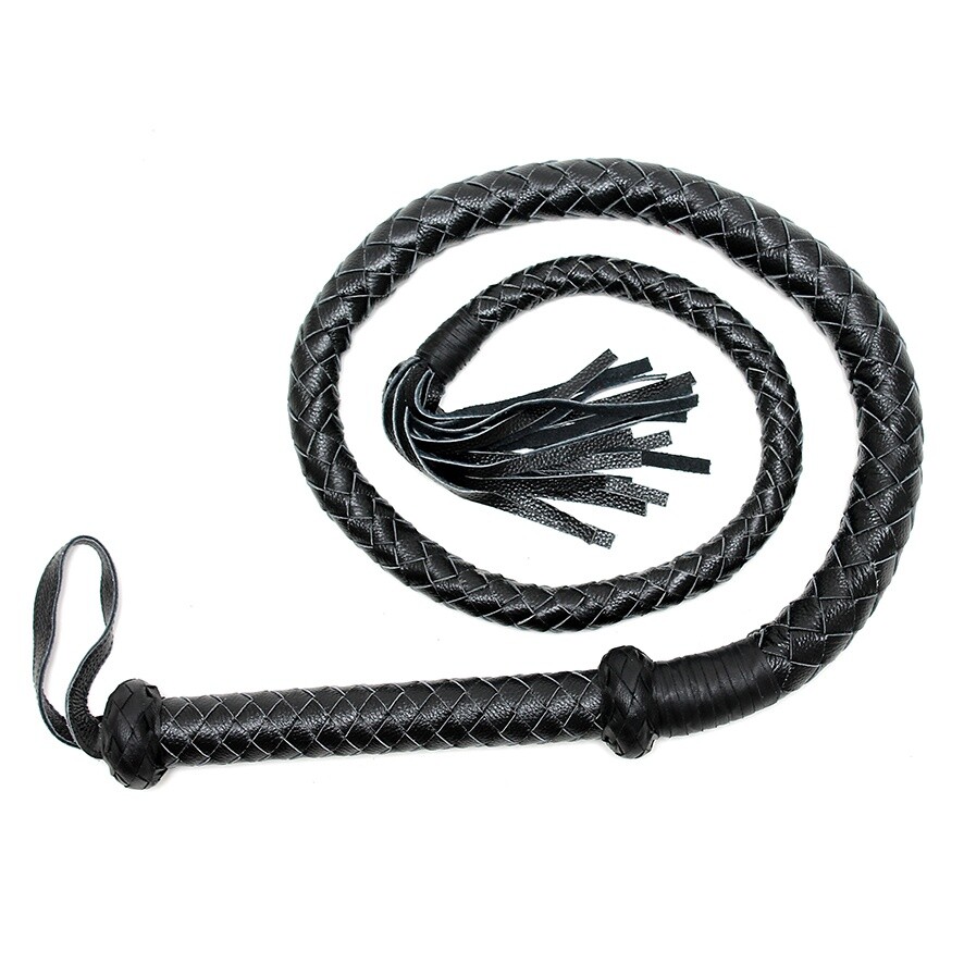 Long Arabian Whip Black image 1