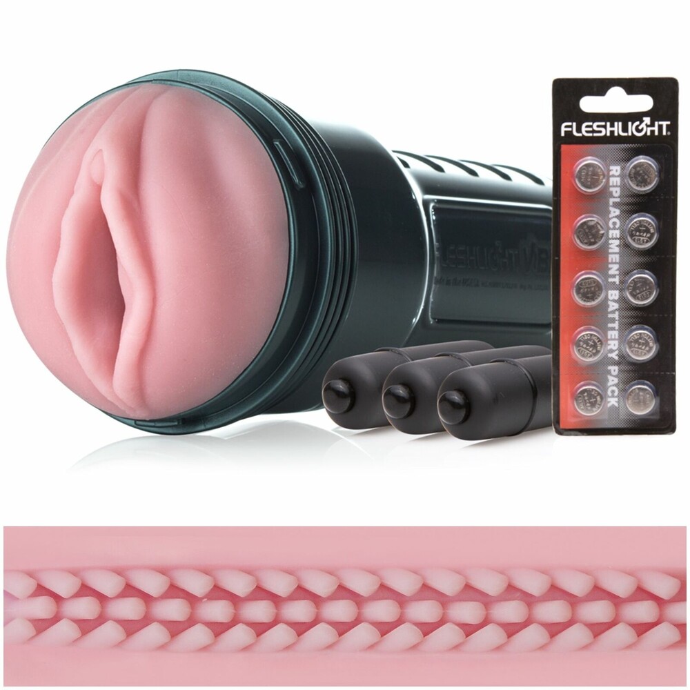 Fleshlight Vibro Pink Lady Touch Masturbator image 1