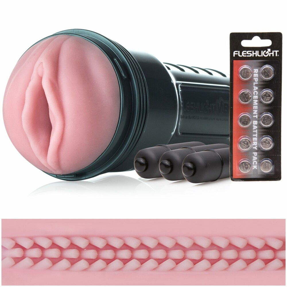 Fleshlight Vibro Pink Lady Touch Masturbator image 1