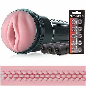 Fleshlight Vibro Pink Lady Touch Masturbator