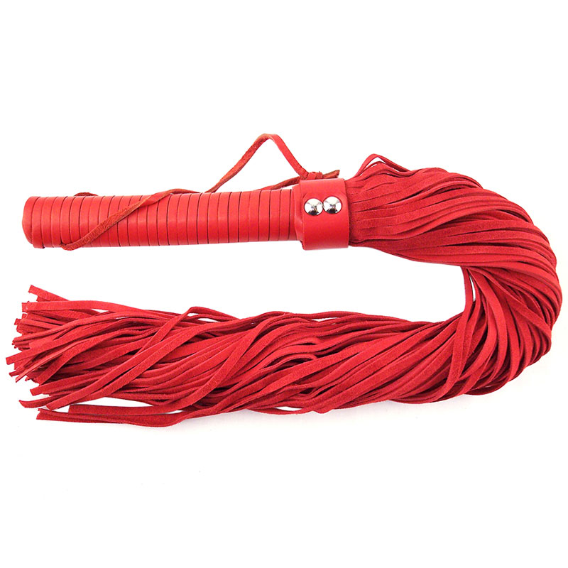 Rouge Garments Red Suede Flogger image 1