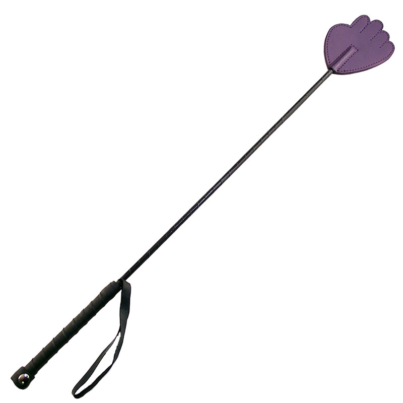 Rouge Garments Hand Riding Crop Purple image 1