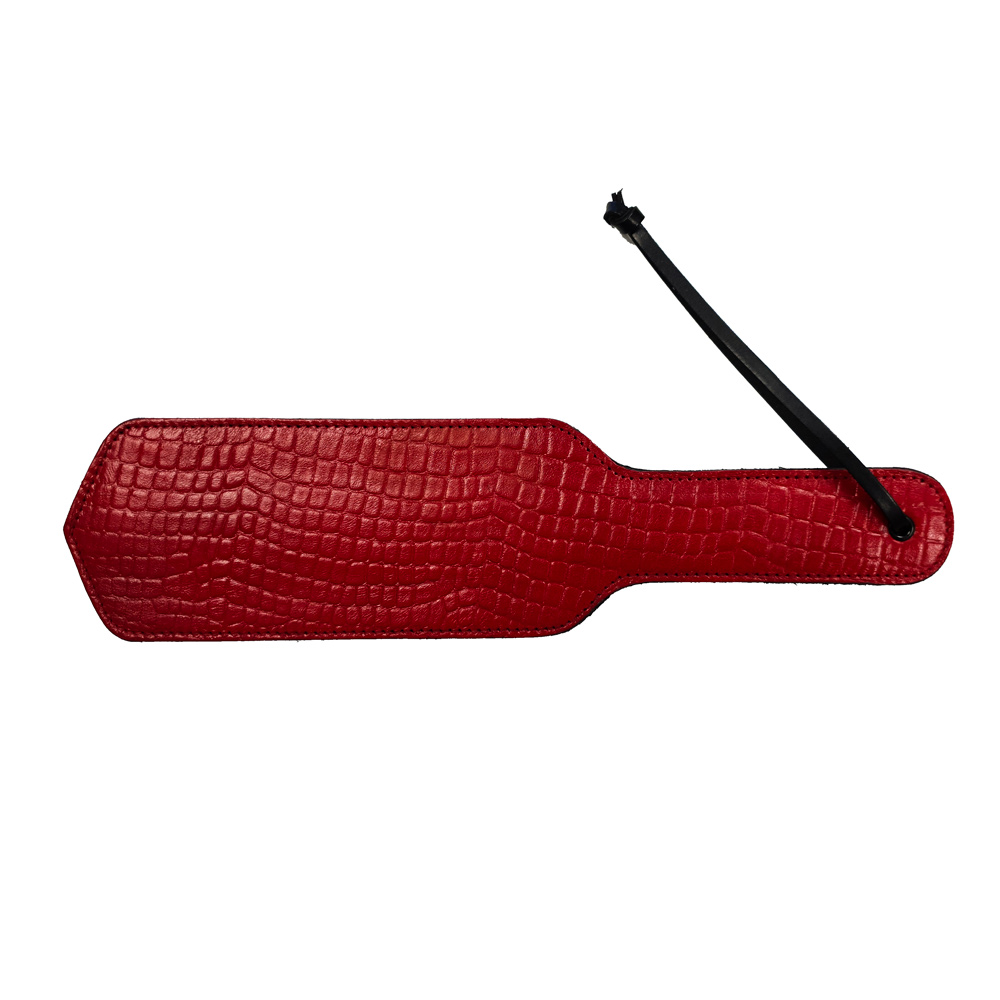 Rouge Garments Leather Croc Print Paddle image 1