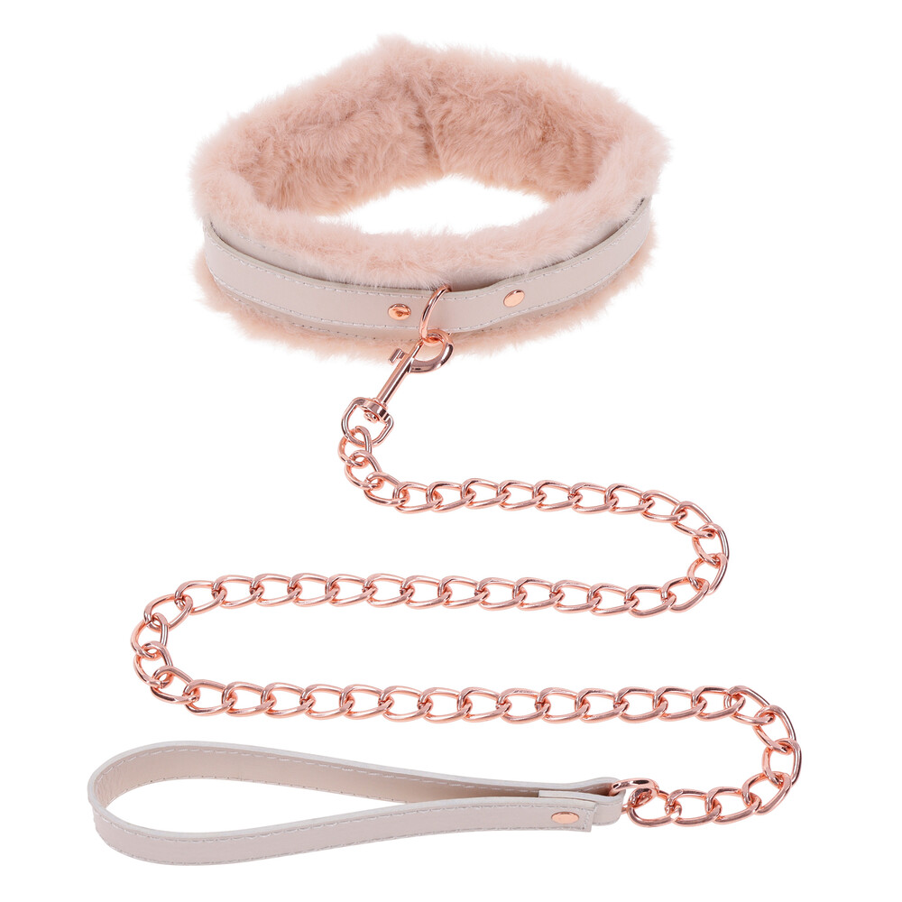 Sex and Mischief Fur Collar and Leash image 1