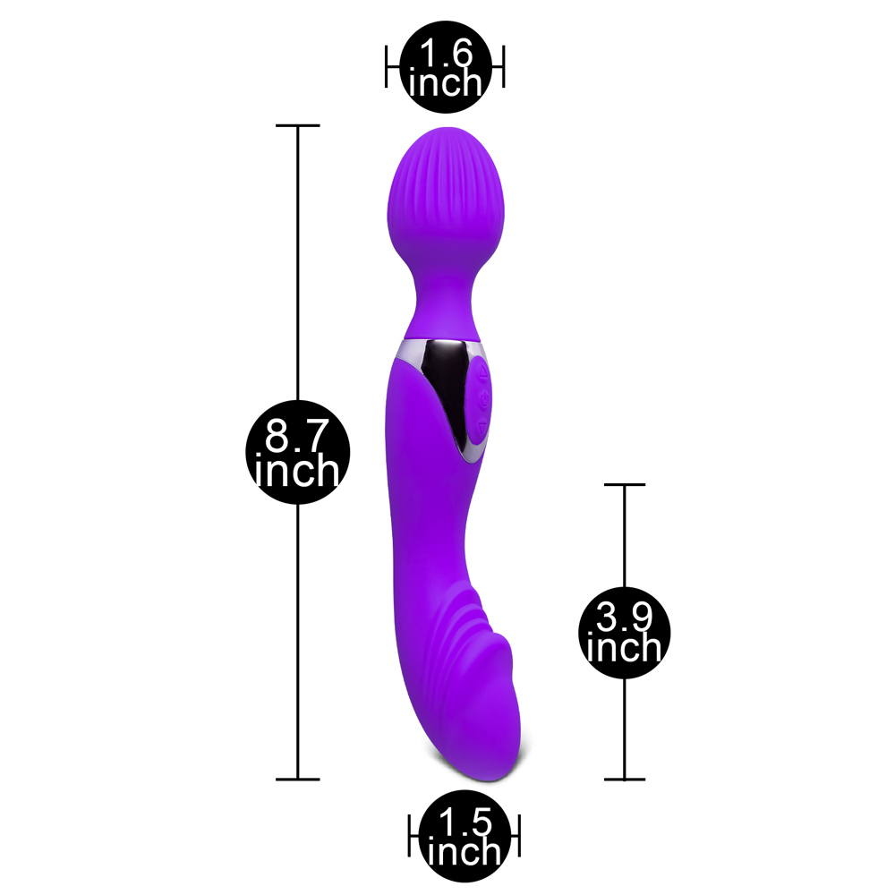 10 Speed Double Ended Wand Massager image 3