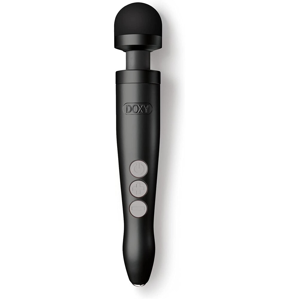 Doxy Die Cast 3 Rechargeable Wand Matte Black image 1