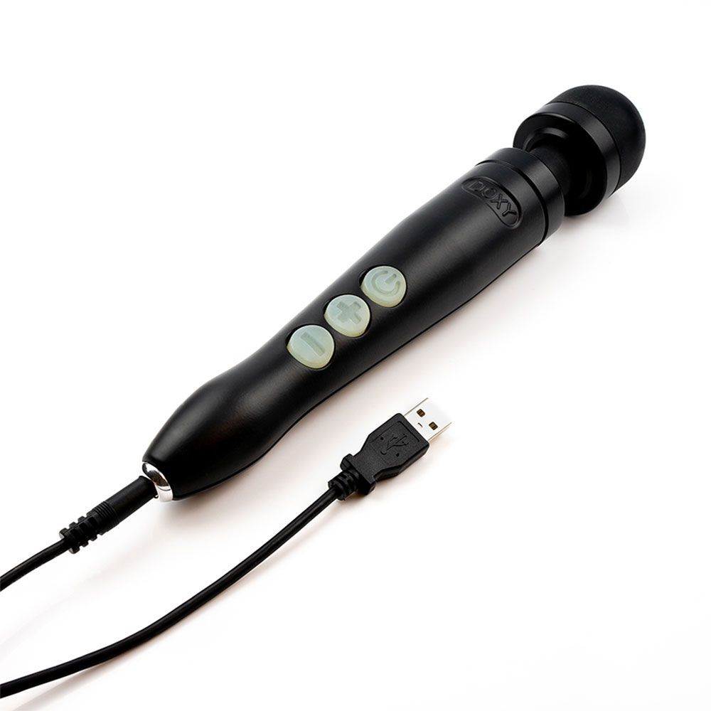 Doxy Die Cast 3 Rechargeable Wand Matte Black image 4