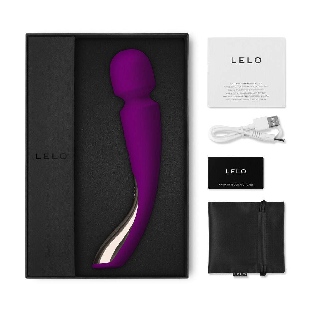 Lelo Smart Wand 2 Med Deep Rose image 4