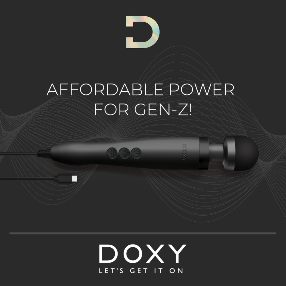 Doxy Wand 3 Black USB Powered image 3