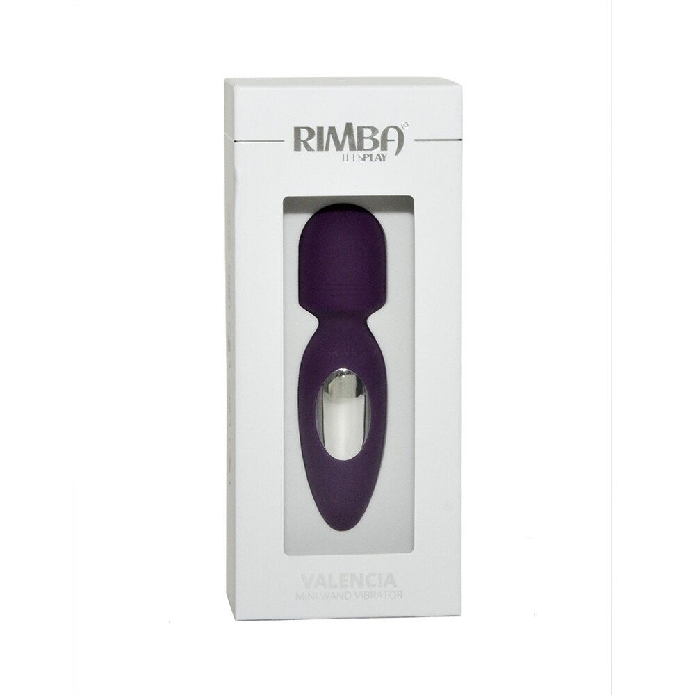 Rimba Valencia Mini Wand Vibrator Purple image 4