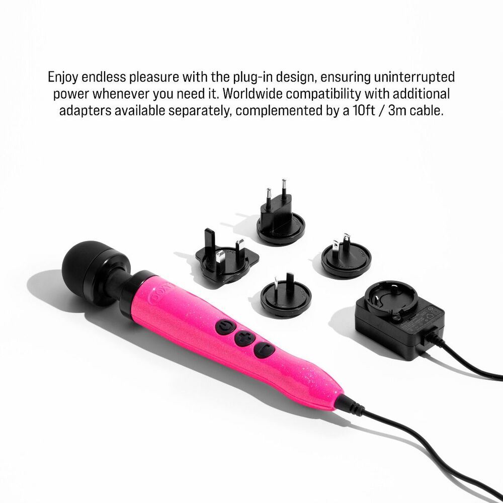 Doxy Die Cast Wand Massager 3 HOT PINK image 4