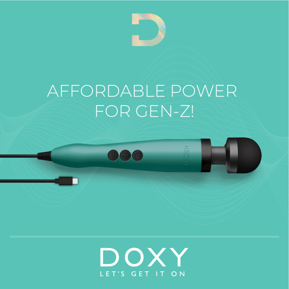 Doxy Wand 3 Turquoise USB Powered image 3