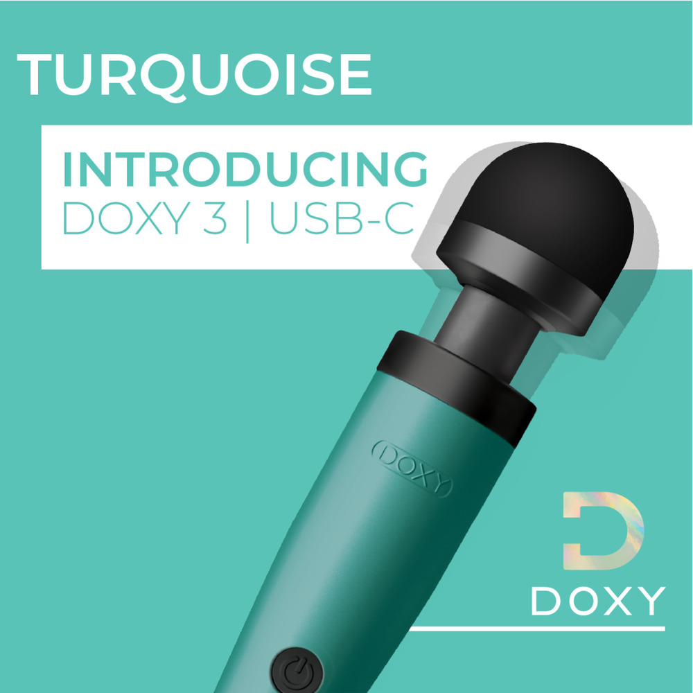 Doxy Wand 3 Turquoise USB Powered image 4