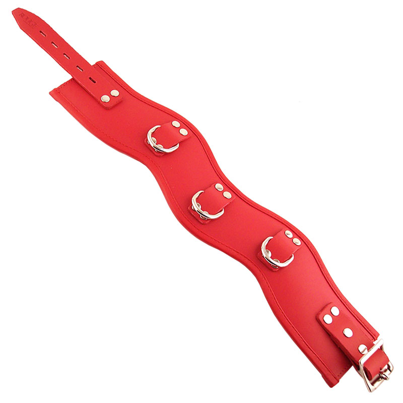 Rouge Garments Red Padded Posture Collar image 1