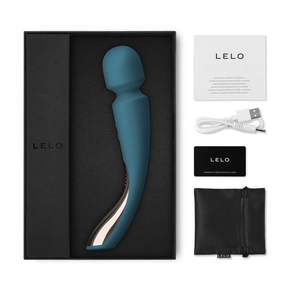 Lelo Smart Wand 2 Med Ocean Blue image 4