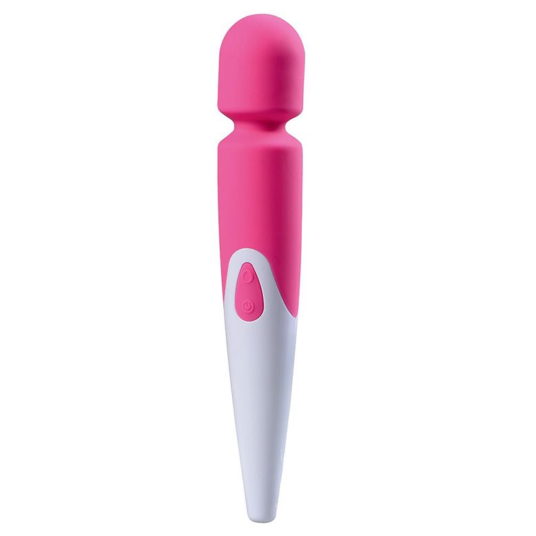 iWand 10 Speed Waterproof Rechargeable Wand Pink image 1