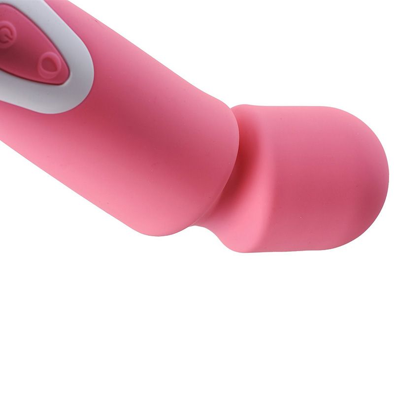 iWand 10 Speed Waterproof Rechargeable Wand Pink image 3