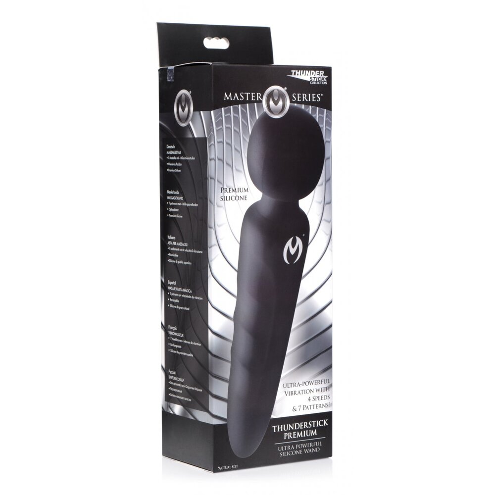 Master Series Thunderstick Premium Ultra Powerful Silicone Wand image 4