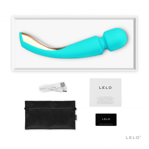 Lelo Smart Wand 2 Large Aqua image 3