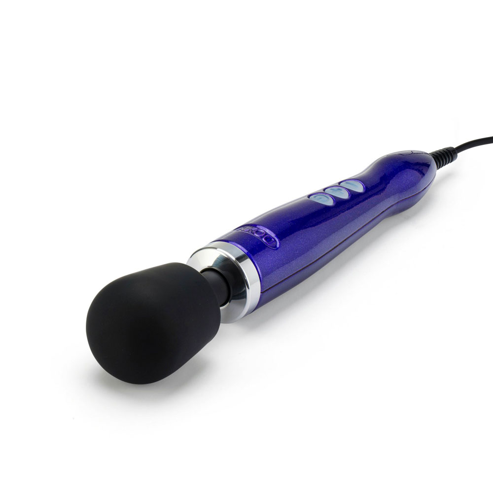 Doxy Die Cast Wand Massager PURPLE UK Plug image 2