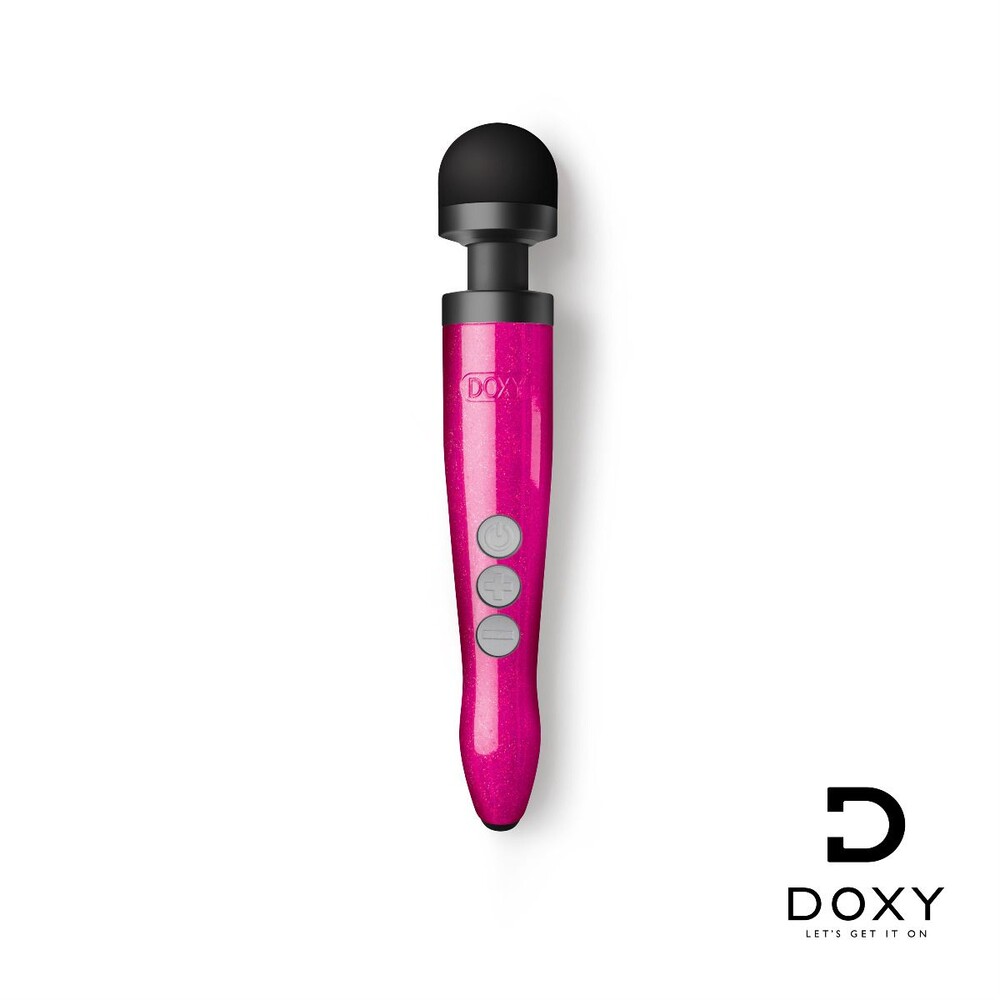 Doxy Die Cast Wand Rechargeable HOT PINK image 1