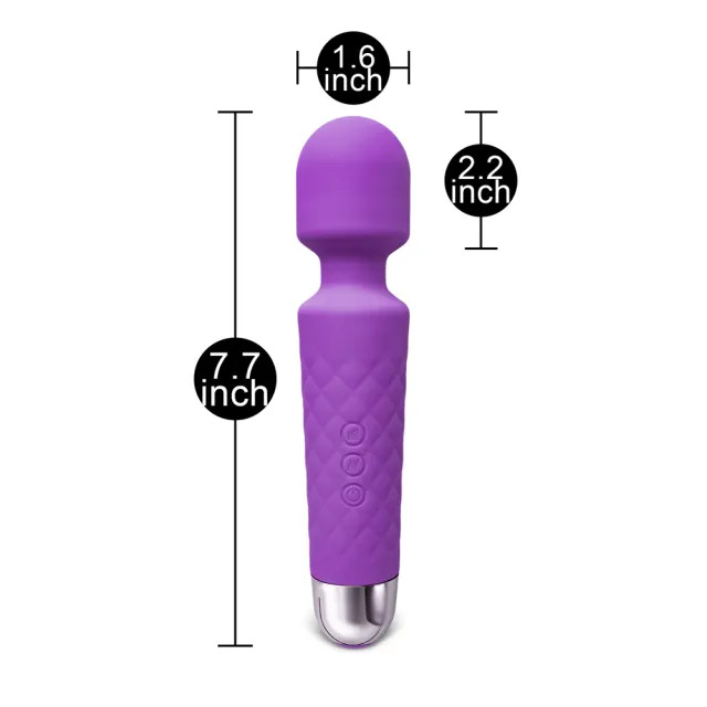 Love Magic Purple iWand Mini Wand image 4