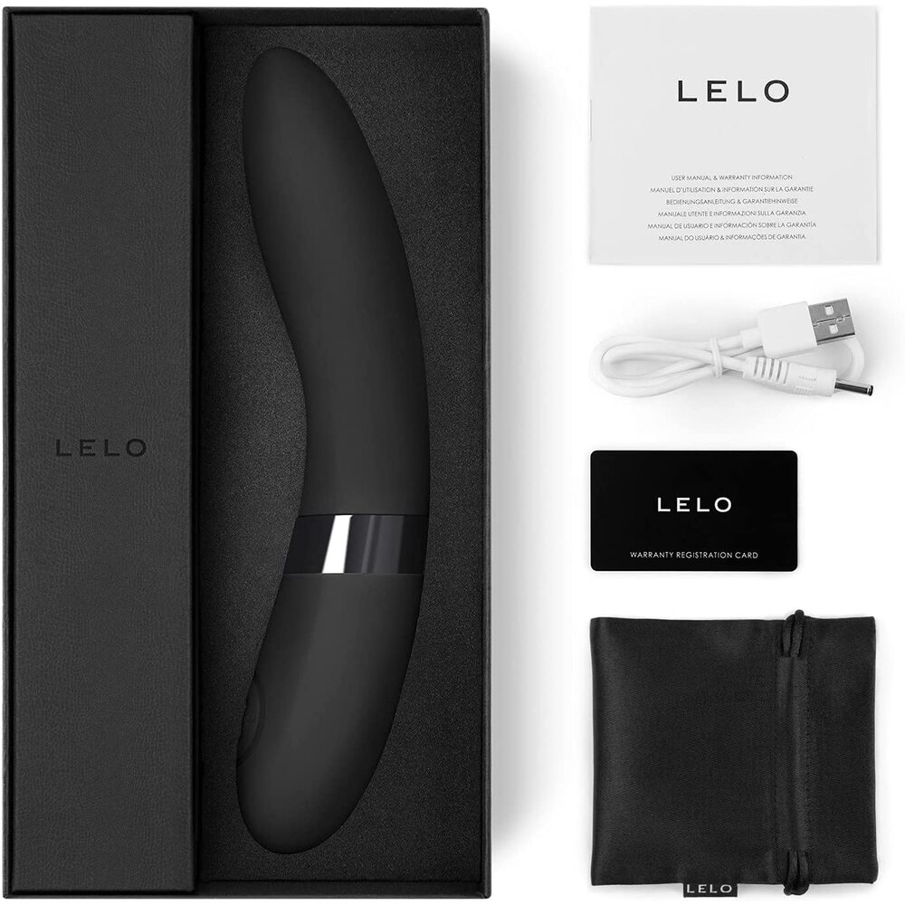 Lelo Elise 2 Dual Powered G Spot Vibrator Black image 2